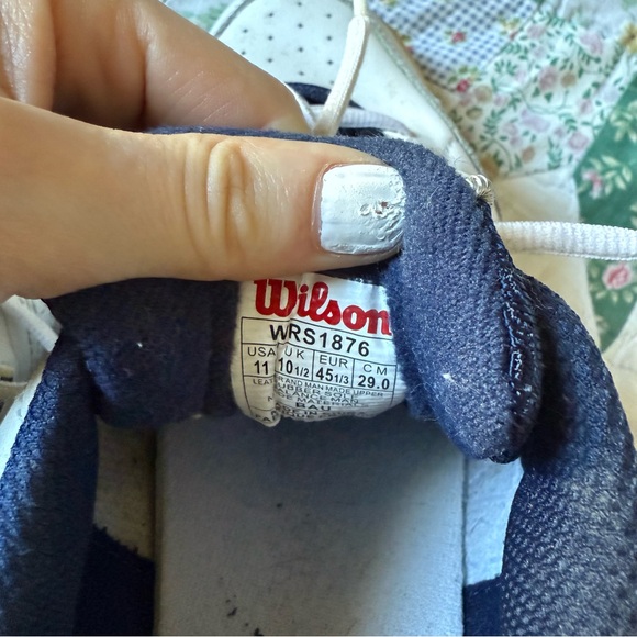 Wilson Blue and White Sneakers - Picture 6 of 11